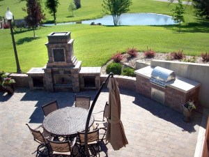 outdoor kitchen design near manhattan kansas